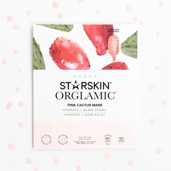 STARSKIN Orglamic Pink Cactus Oil Mask