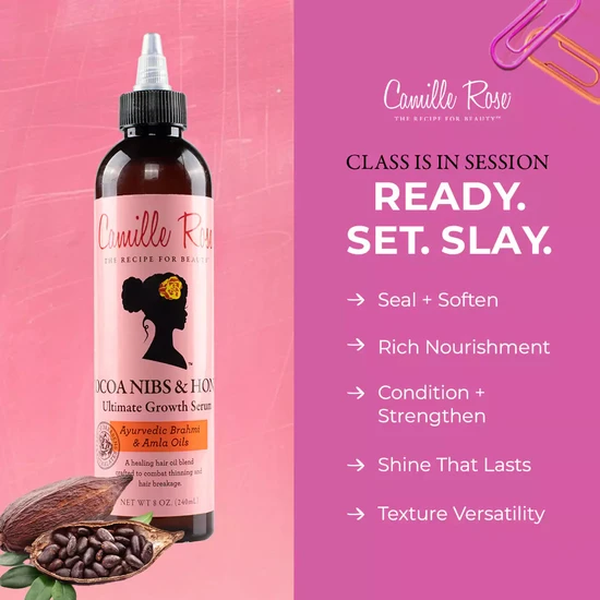 Camille Rose Cocoa Nibs & Honey Ultimate Strength Serum 240ml