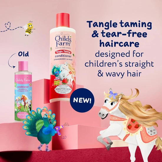 Childs Farm Strawberry & Mint Tangle Taming Conditioner 250ml