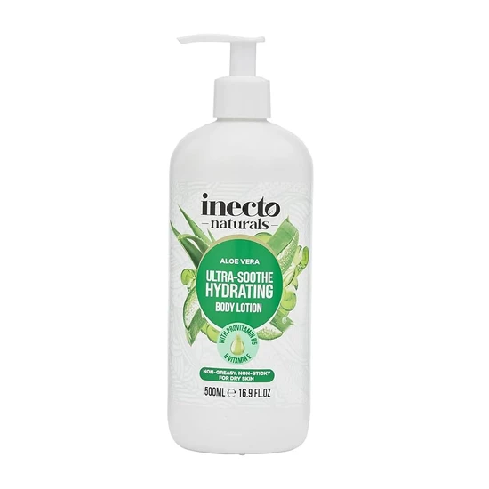 Inecto Naturals Aloe Vera Ultra Soothe Hydrating Body Lotion 500ml