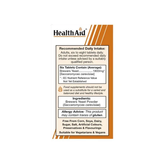 Health Aid Brewers Yeast Tablets 240 Tablets