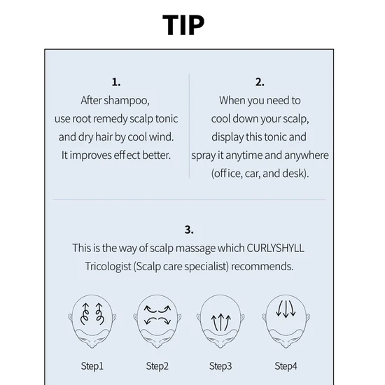 Curly Shyll Root Remedy Scalp Tonic For Hair & Scalp Care 100ml