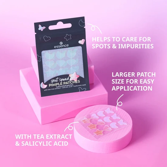 essence Spot Squad Holo Pimple Patches 24 Patches