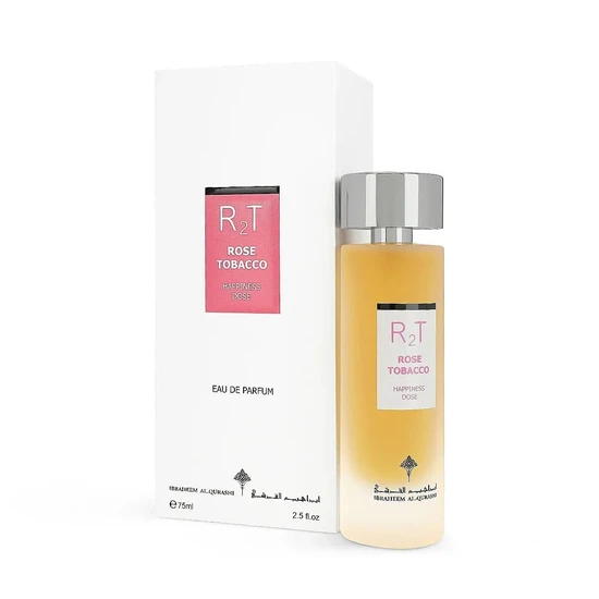 Ibrahim Al Qurashi Happiness Dose Rose Tobacco Eau De Parfum 75ml