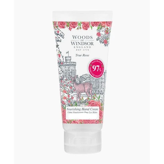 Woods of Windsor True Rose Nourishing Hand Cream 75ml