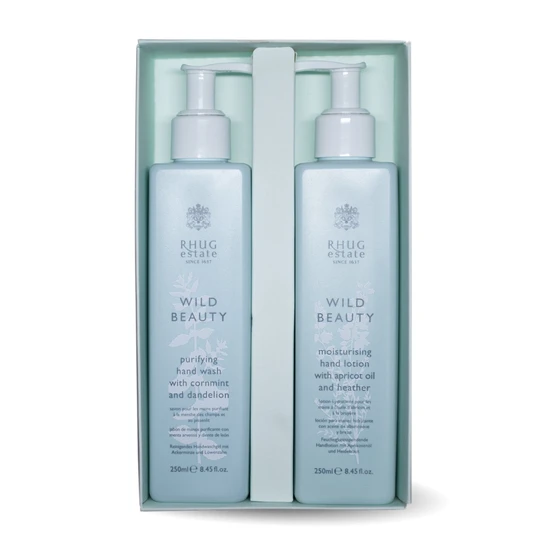 Rhug Wild Beauty Hand Wash & Lotion Duo Gift Box Set