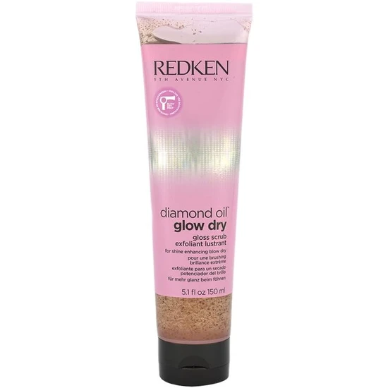 Redken Diamond Oil Glow Dry Gloss Scrub 150ml