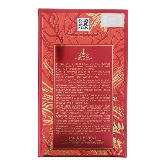 Paris Corner Khair Fusion Eau De Parfum 100ml