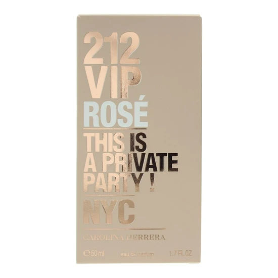 Carolina Herrera 212 VIP Rose Eau De Parfum 50ml