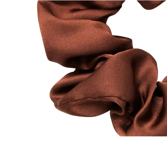 Molly And Rose Small Three Tonal Brown Scrunchies