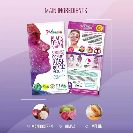 Montagne Jeunesse StarDust Cosmic Rose Quartz Peel Off Mask 10ml