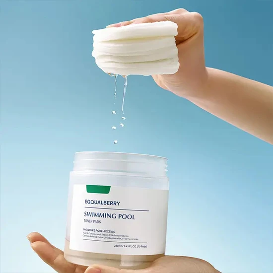 Eqqualberry Swimming Pool Toner Pads 70 Pads