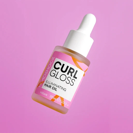 Face Facts Headshock Curl Gloss Illuminating Hair Oil 30ml