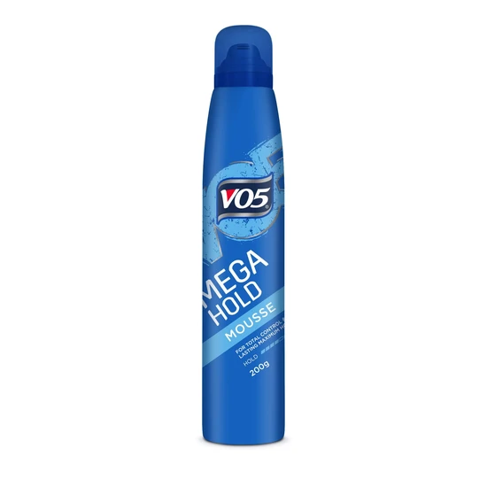 VO5 Weather Resistant Styling Mousse Mega Hold 200ml