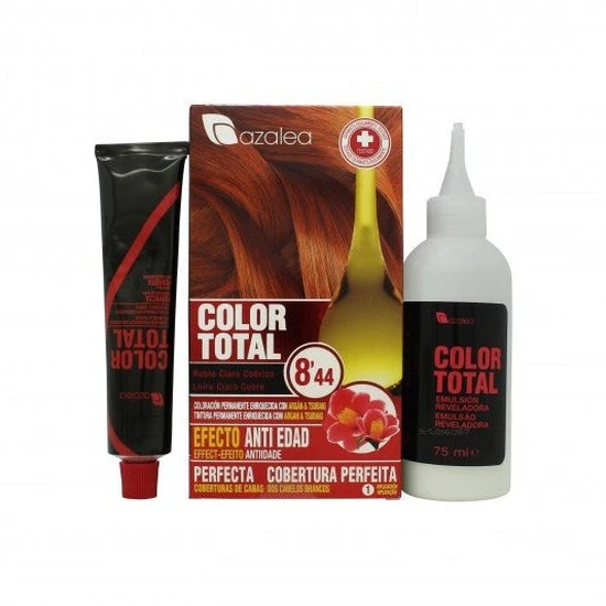 Azalea Colour Total Hair Colourant 8.44 Light Blond Copper
