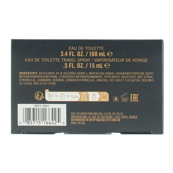 Abercrombie & Fitch Authentic Night Gift Set 100ml & 15ml Eau De Toilette