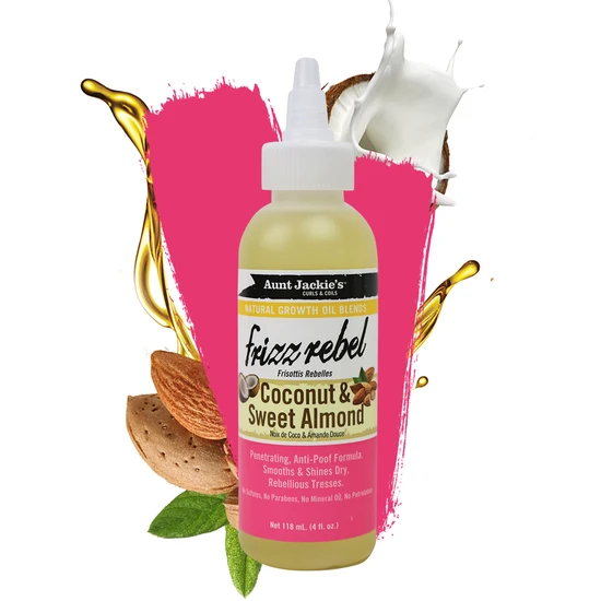 Aunt Jackie's Frizz Rebel Coconut & Sweet Almond Oil 118ml