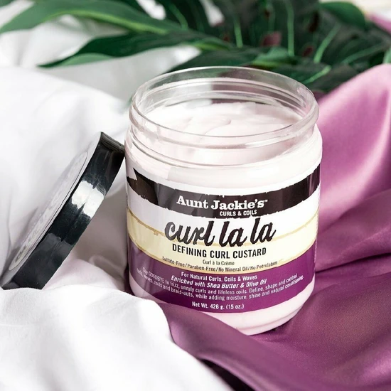 Aunt Jackie's Curl La La Defining Curl Custard 15oz
