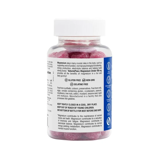 Nature's Plus Magnesium Citrate Gummies 75 Gummies