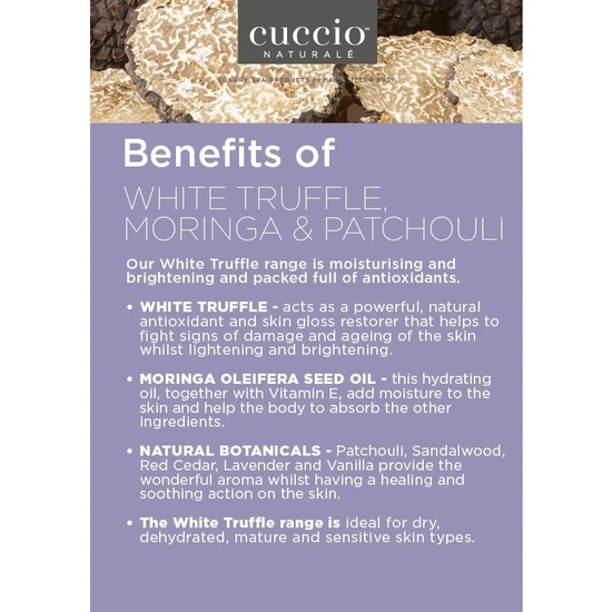 Cuccio White Truffle Nourishing Dry Body Oil 100ml