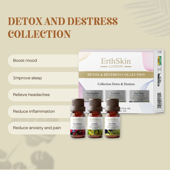 Erth Skin London Detox & Destress Collection