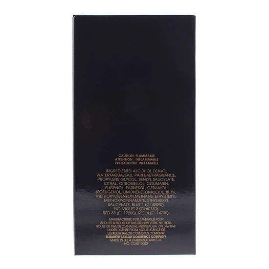 Elizabeth Taylor Passion For Men Eau De Cologne 118ml