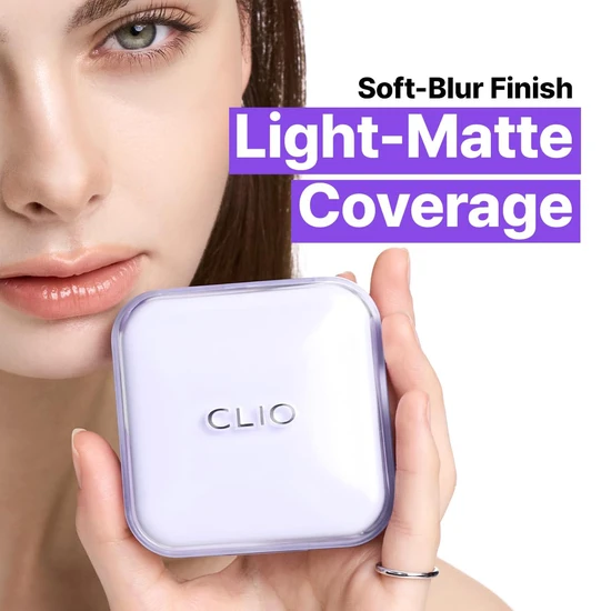 Clio Kill Cover Mesh Blur Cushion Set #19N Porcelain