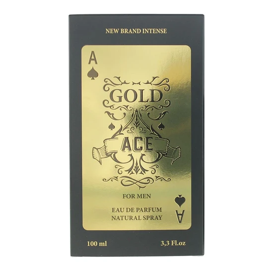 New Brand Gold Ace For Men Eau De Toilette 100ml