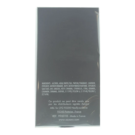 Azzaro Pour Homme L'eau Eau De Toilette 50ml