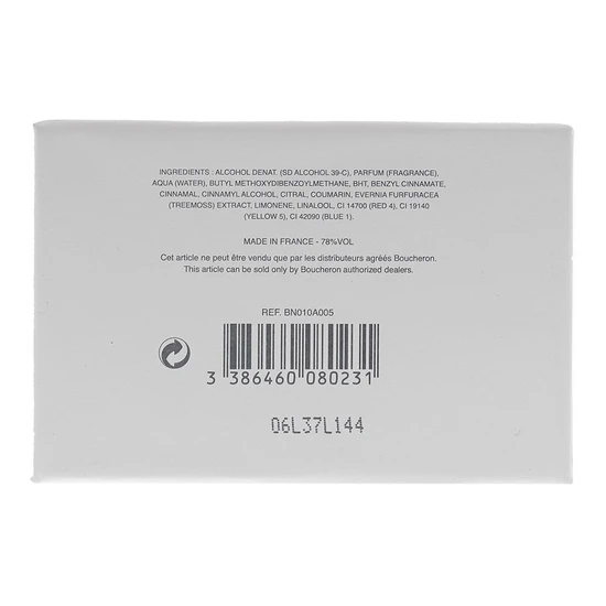 Boucheron Ambre D'Alexandrie Eau De Parfum 125ml