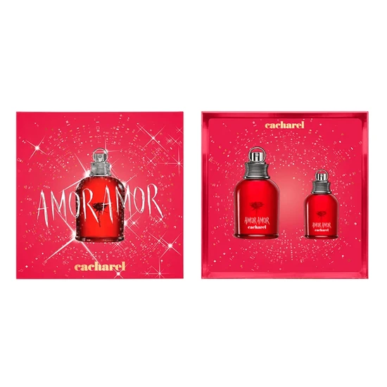 Cacharel Amor Amor Eau De Toilette 100ml Gift Set 100ml & 30ml