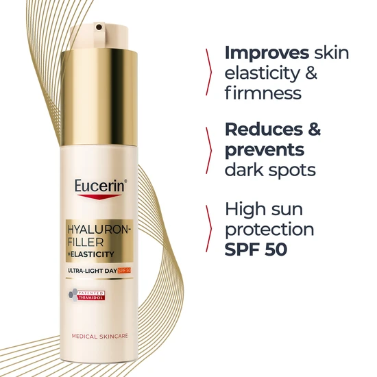 Eucerin Hyaluron-Filler + Elasticity Ultra Light Day Cream SPF 50 50ml