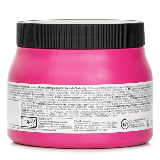 L'Oreal Paris Pro Longer Mask 500ml
