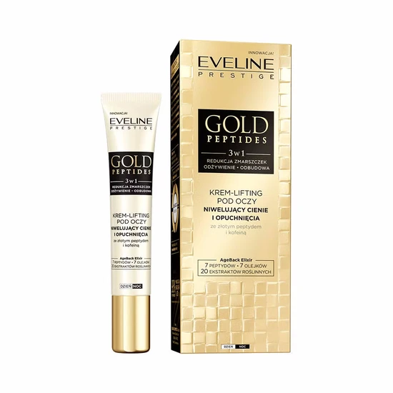 Eveline Gold Peptides 3-In-1 Eye Cream Lifting 20ml