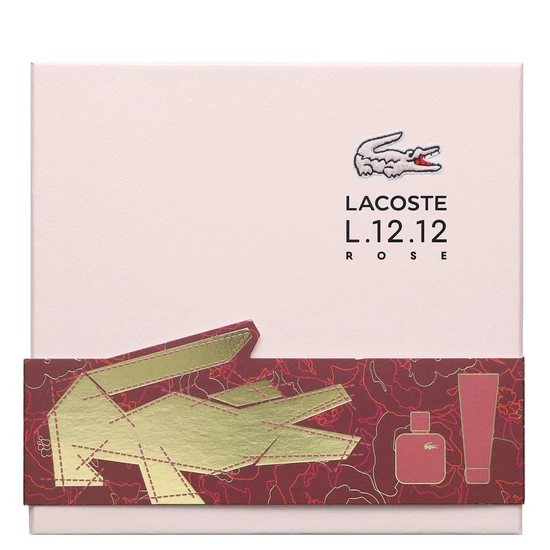 Lacoste L.12.12 Rose Eau De Parfum Gift Set 50ml