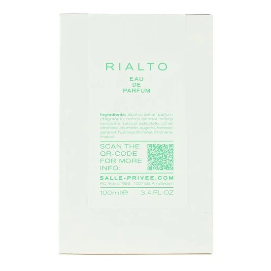 Salle Privee Rialto Eau De Parfum 100ml