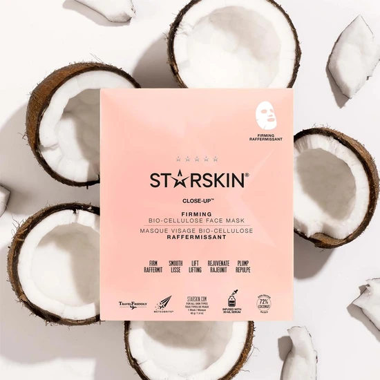 STARSKIN Close-Up Firming Bio-Cellulose Face Mask