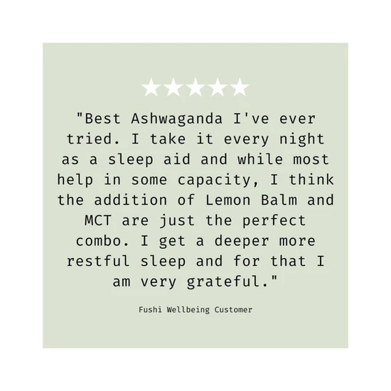 Fushi Herbal & Vitamin Blends Ashwagandha With Vegan MCT Extract 60 Capsules