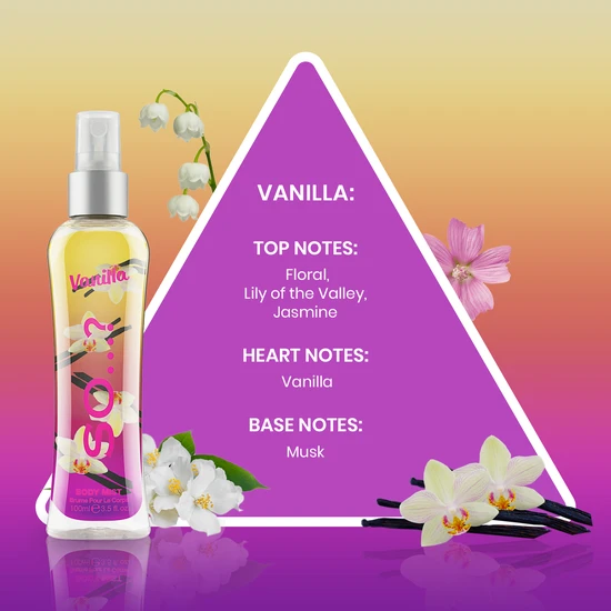 SO...? Vanilla Body Mist 100ml