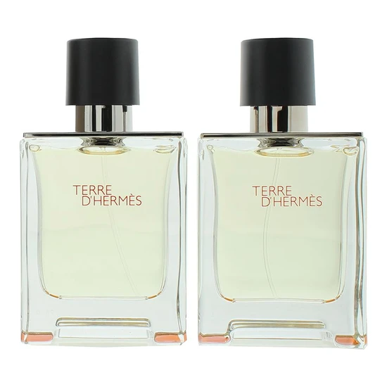 Hermès Terre d'Hermes Eau De Toilette Gift Set 2 x 50ml