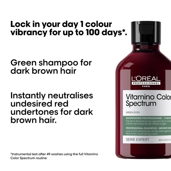 L'Oréal Professionnel Serie Expert Vitamino Colour Spectrum Professional Shampoo Brown Hair 300ml