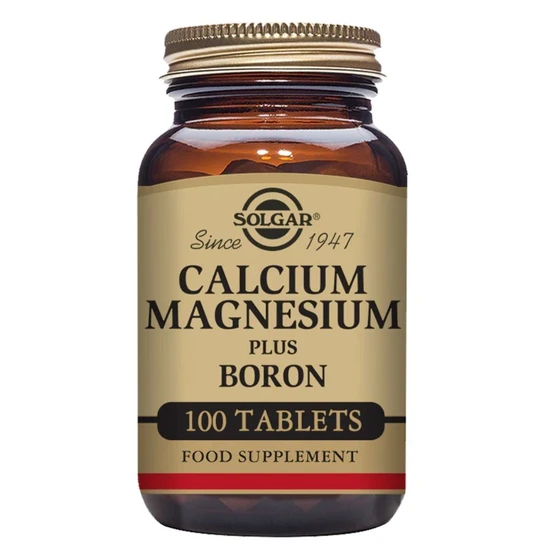 Solgar Calcium Magnesium Plus Boron Tablets 100 Tablets
