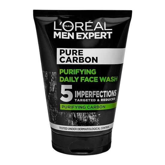 L'Oreal Paris Men Expert Pure Carbon Purifying Daily Face Wash 100ml