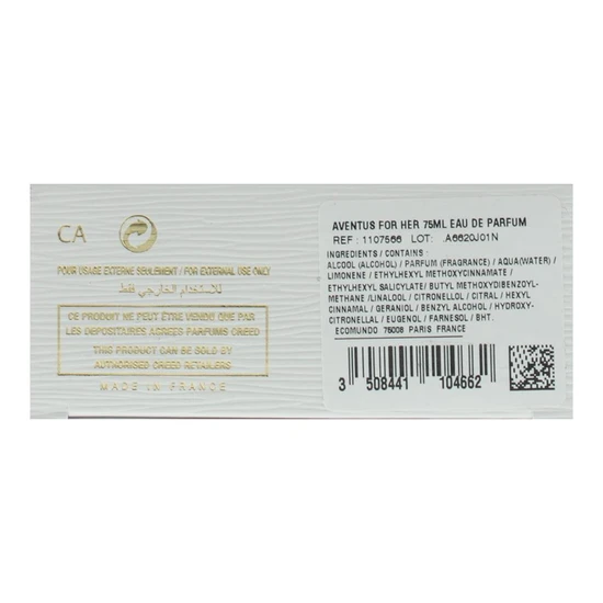 Creed Aventus For Her 75ml