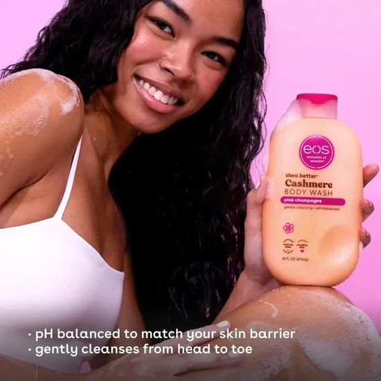 Eos Shea Better Cashmere Pink Champagne Body Wash 473ml