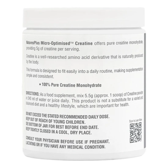 Nature's Plus Creatine Micro-Optimised Powder 330g