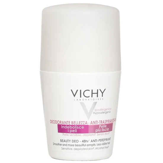 Vichy Beauty Deo Anti-Perspirant 48hr Roll-On For Sensitive Skin 50ml