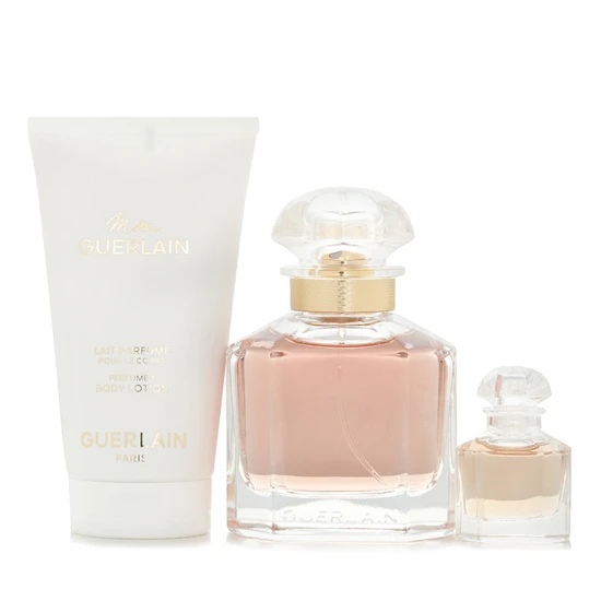 GUERLAIN Mon Guerlain Eau De Parfum Gift Set 50ml, 5ml & 75ml Body Lotion
