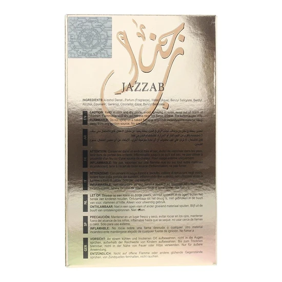 Ard Al Zaafaran Jazzab Gold Eau De Parfum 100ml