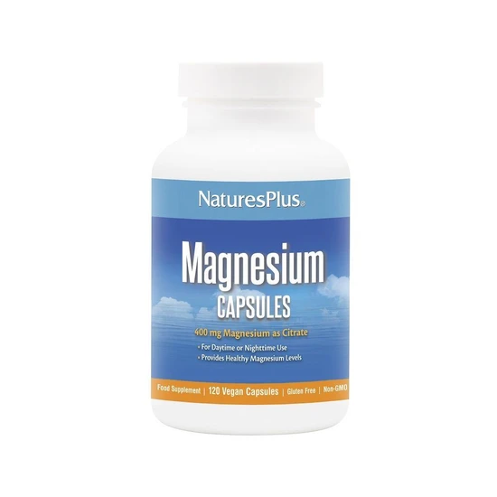 Nature's Plus Magnesium Capsules 120 Capsules